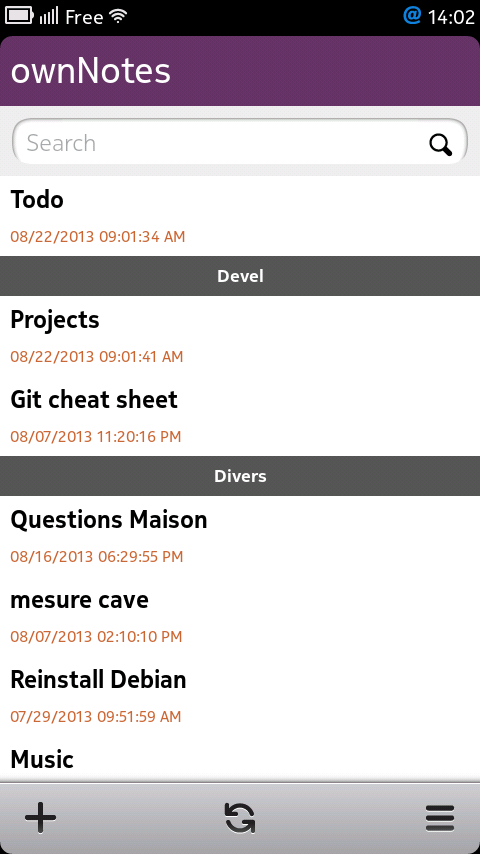 ownNotes